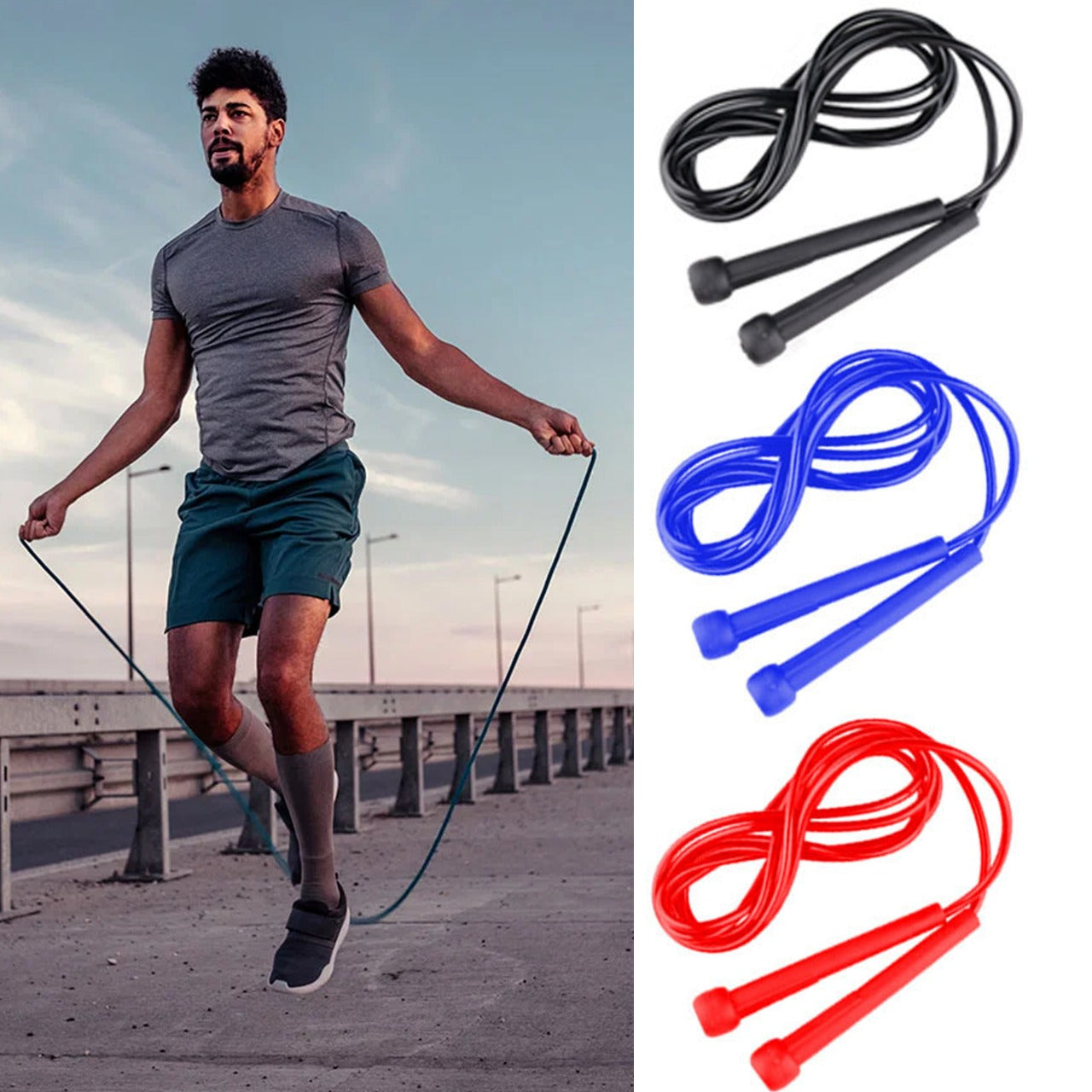 Jumping Ropes Nylon Repton Fitness and Boxing Gears