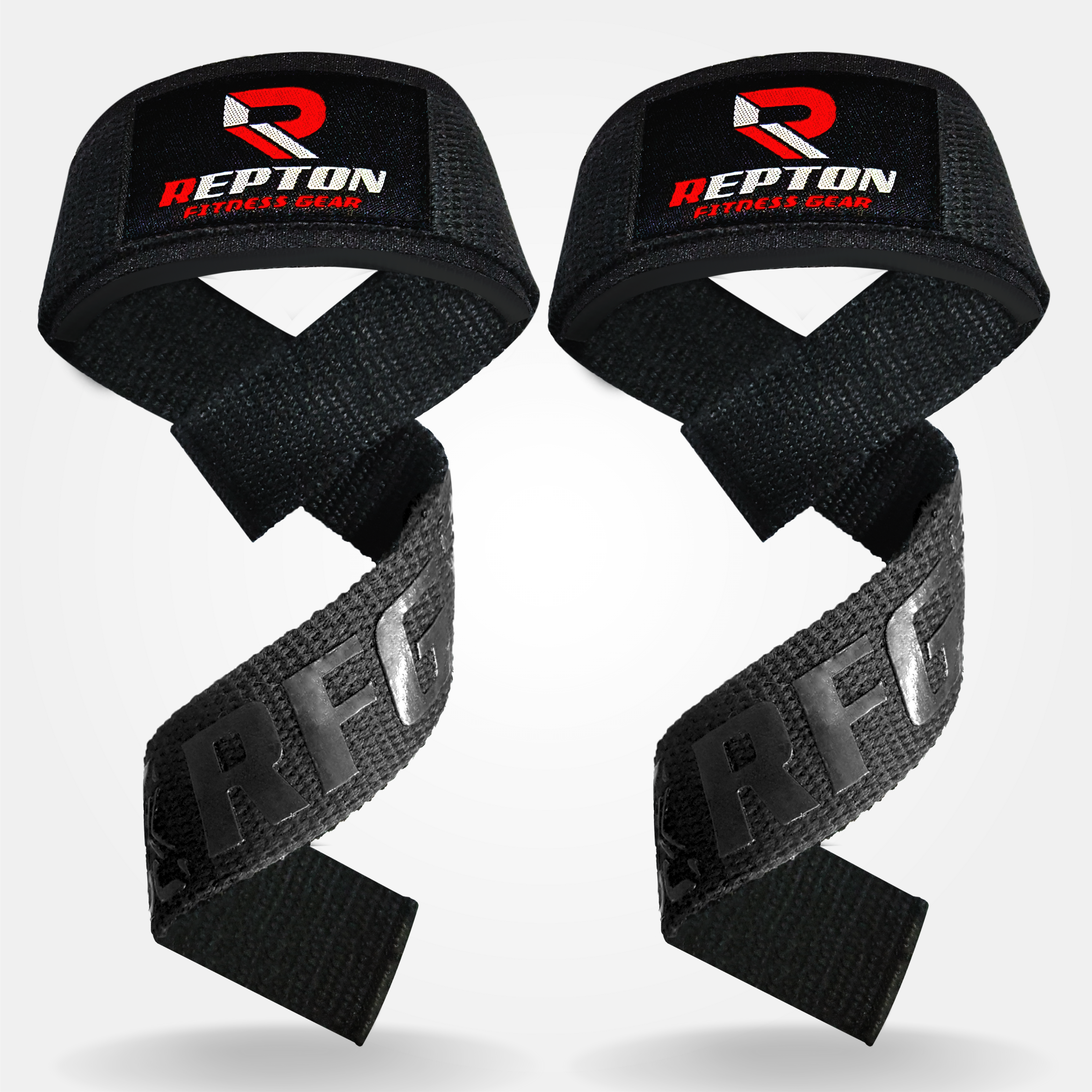 Weight Lifting Straps, Powerlifting Deadlifting, Anti Slip 60CM Hand Bar Grip, 5MM Neoprene Wrist Support, for Heavy Duty Bodybuilding Repton Fitness and Boxing Gears