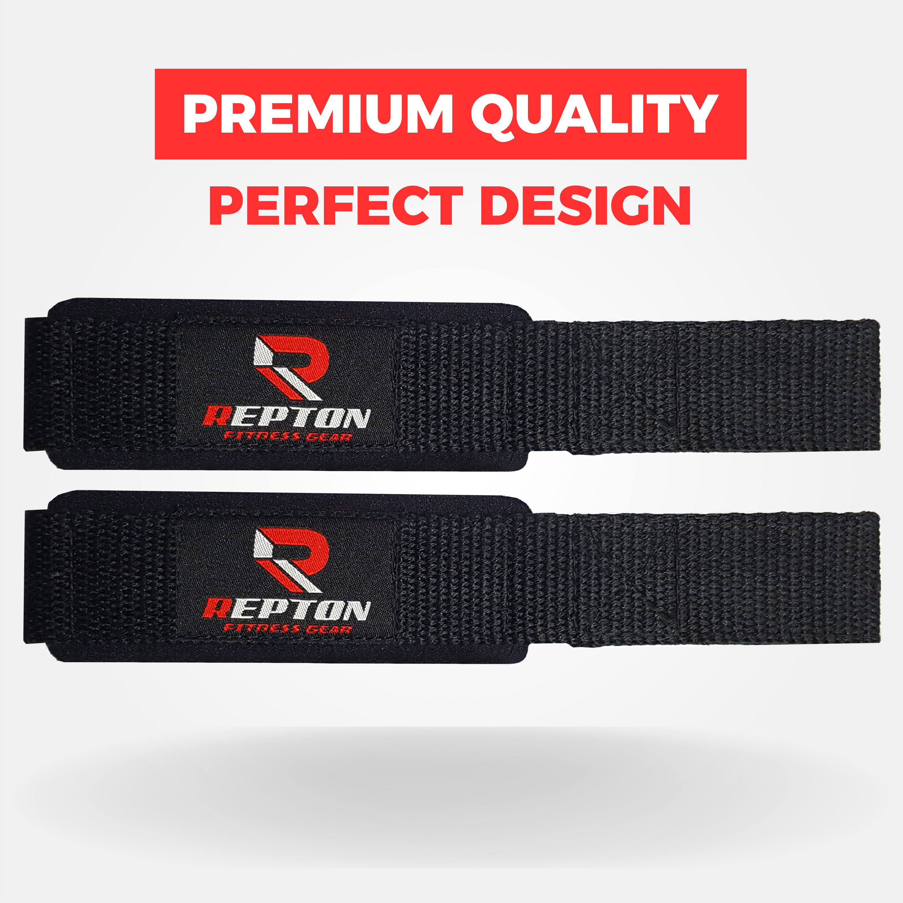 Weight Lifting Straps, Powerlifting Deadlifting, Anti Slip 60CM Hand Bar Grip, 5MM Neoprene Wrist Support, for Heavy Duty Bodybuilding Repton Fitness and Boxing Gears