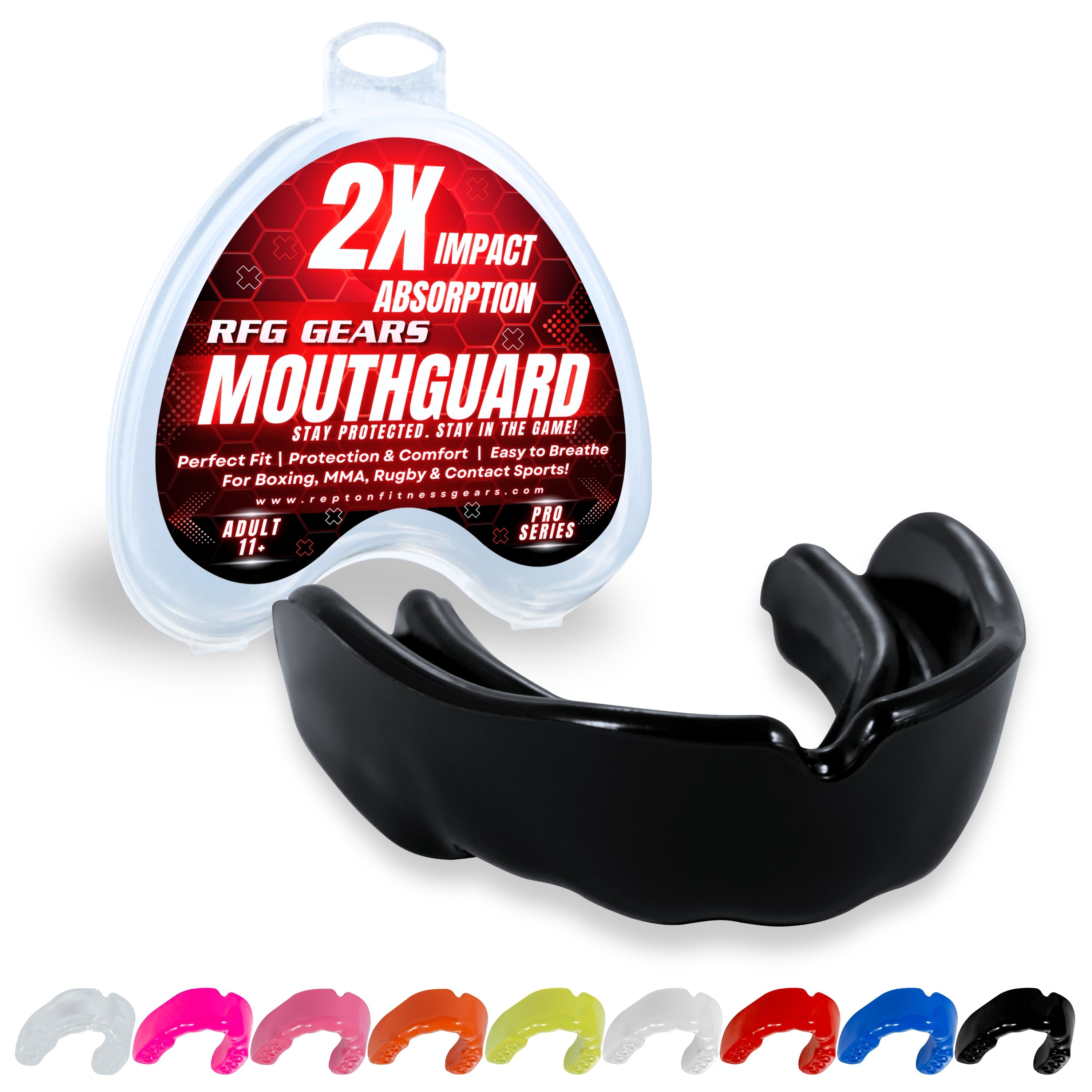 Ideal for Boxing, MMA, Rugby, Karate & Contact Sports Repton Fitness and Boxing Gears