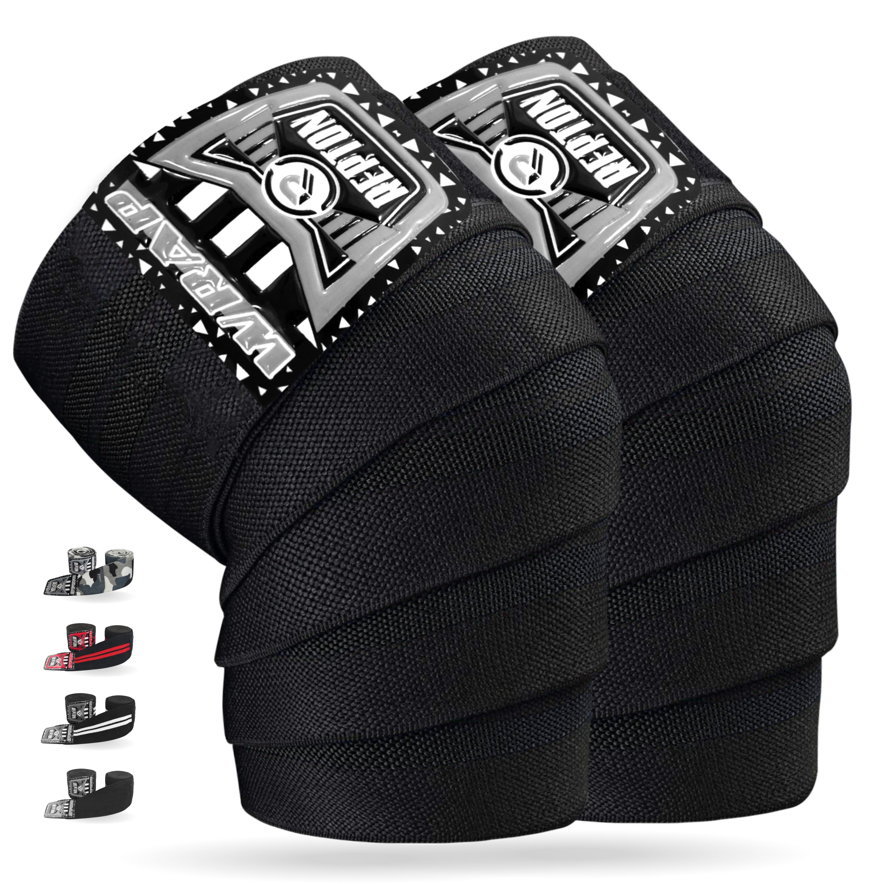 Compression Support Wraps for Powerlifting, Squats & Cross Training Repton Fitness Gear