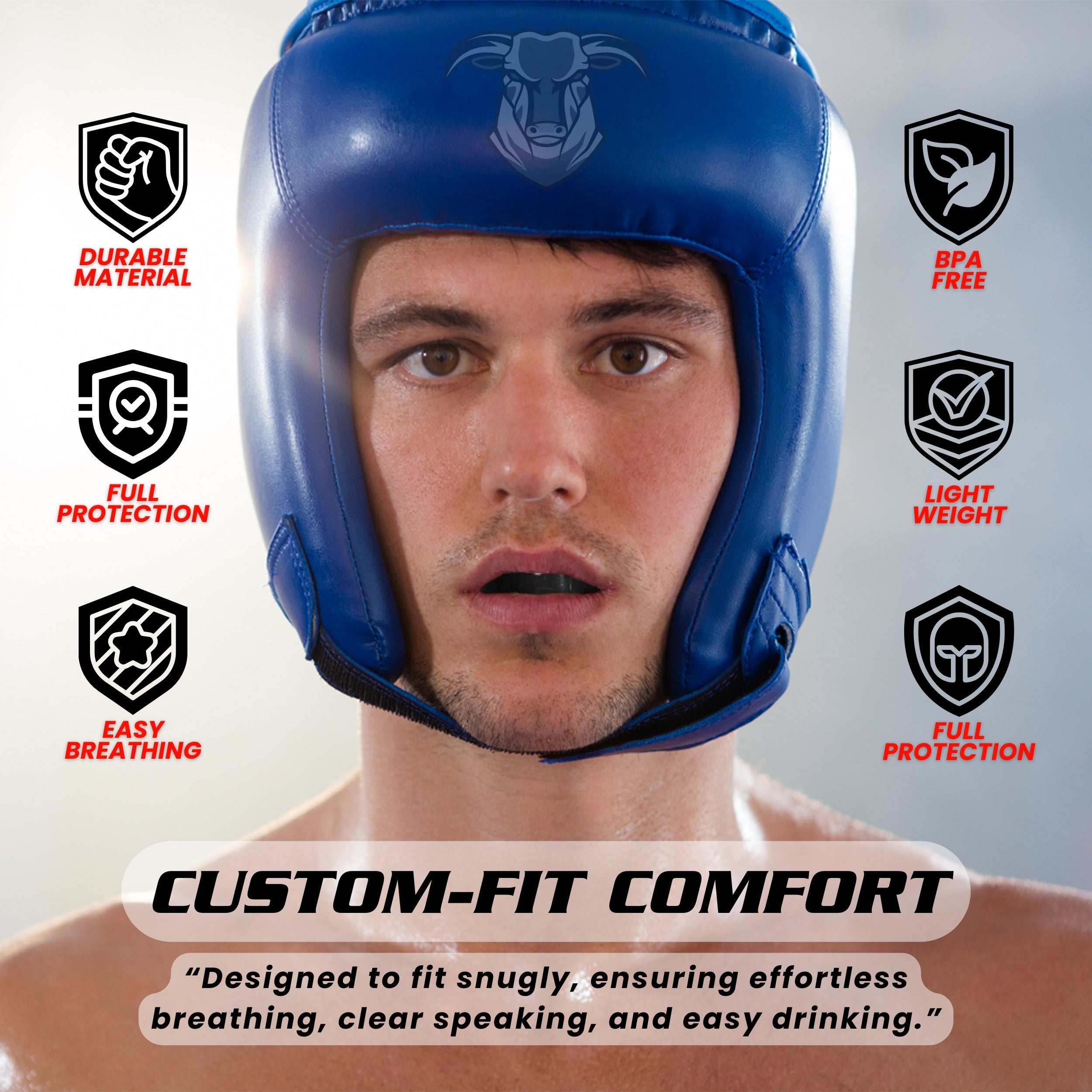 Ideal for Boxing, MMA, Rugby, Karate & Contact Sports Repton Fitness and Boxing Gears