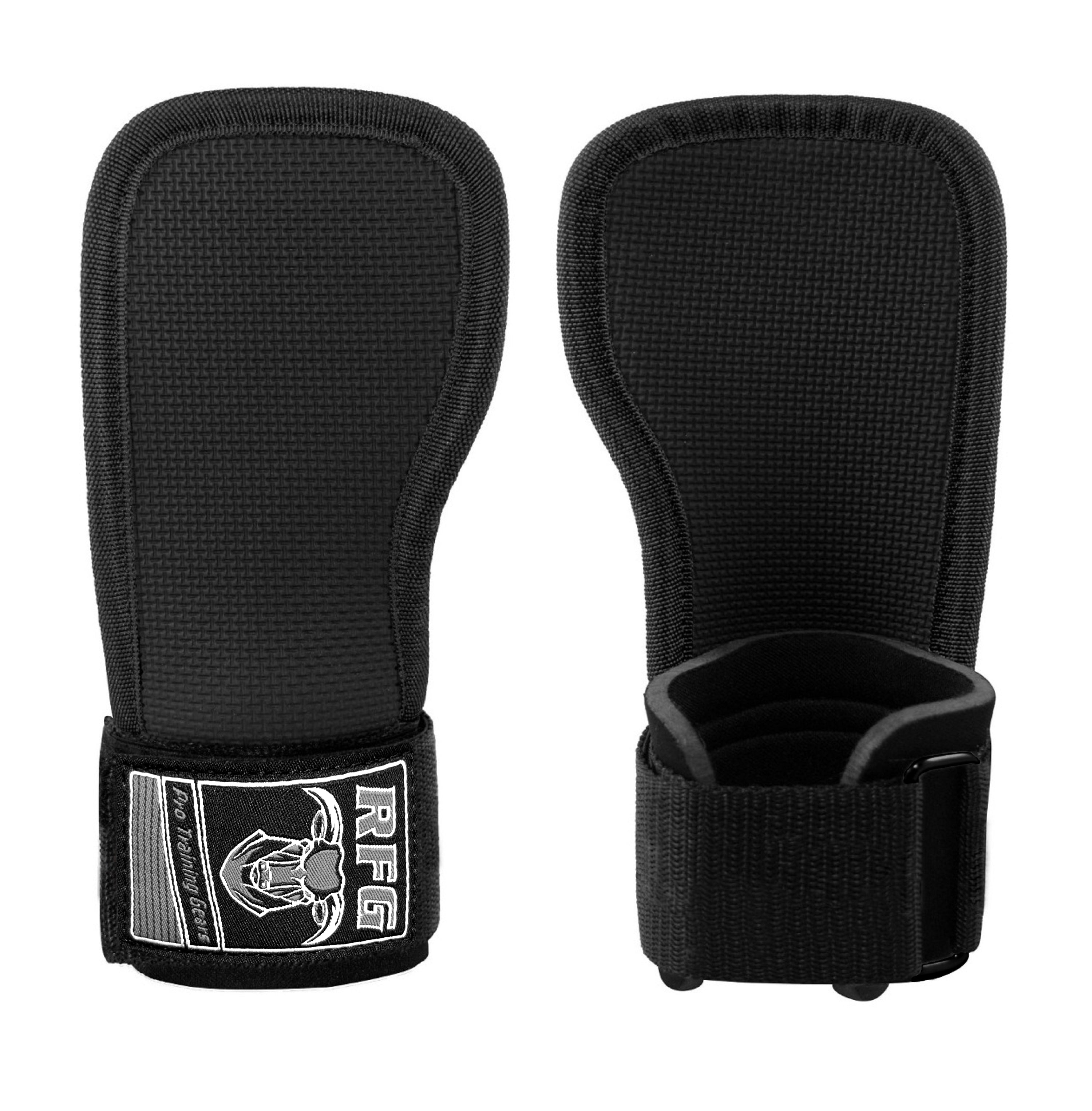 Weight Lifting Gym Palm Gel Pad Hand Grips Wrist Support Straps Training Gloves Repton Fitness Gear