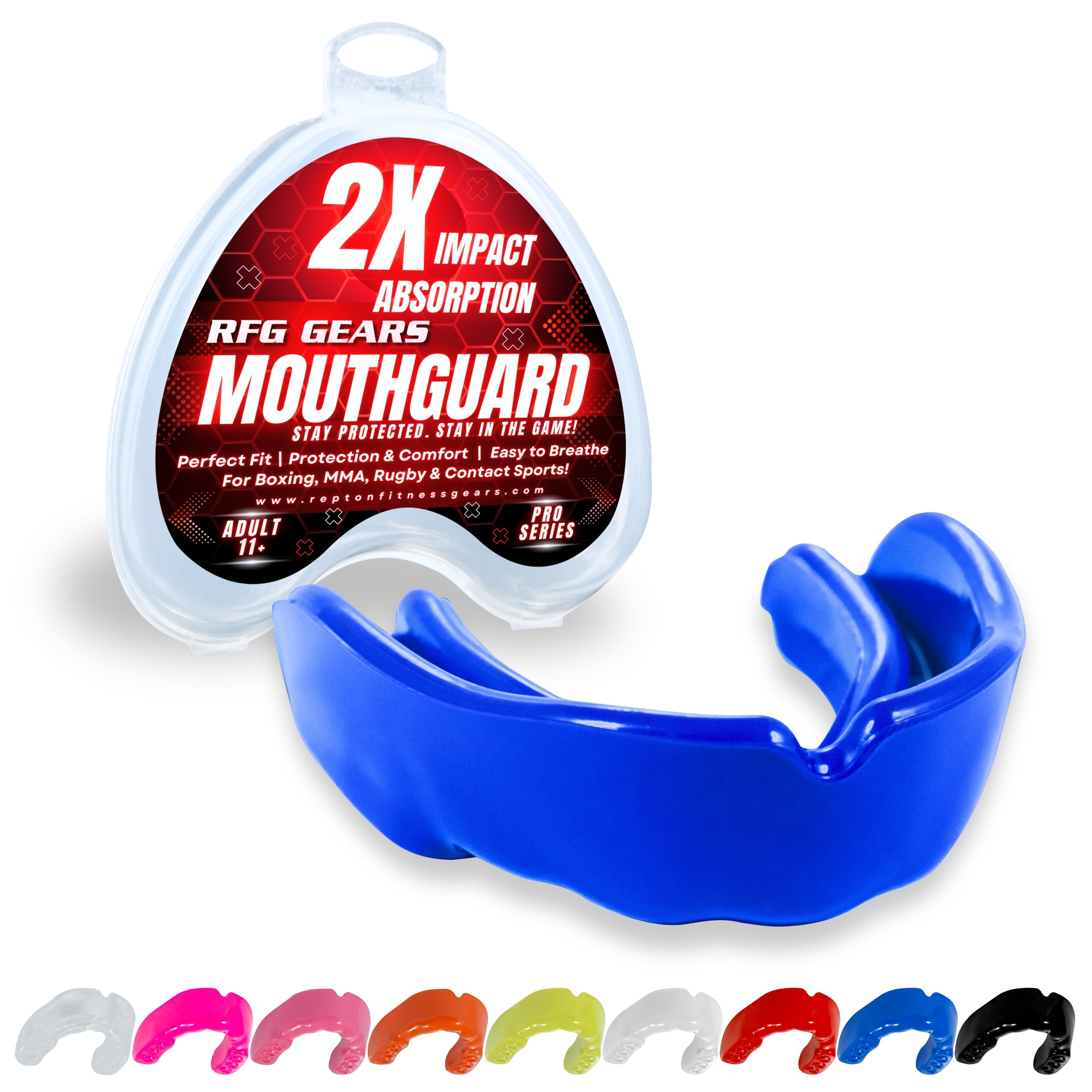 Ideal for Boxing, MMA, Rugby, Karate & Contact Sports Repton Fitness and Boxing Gears