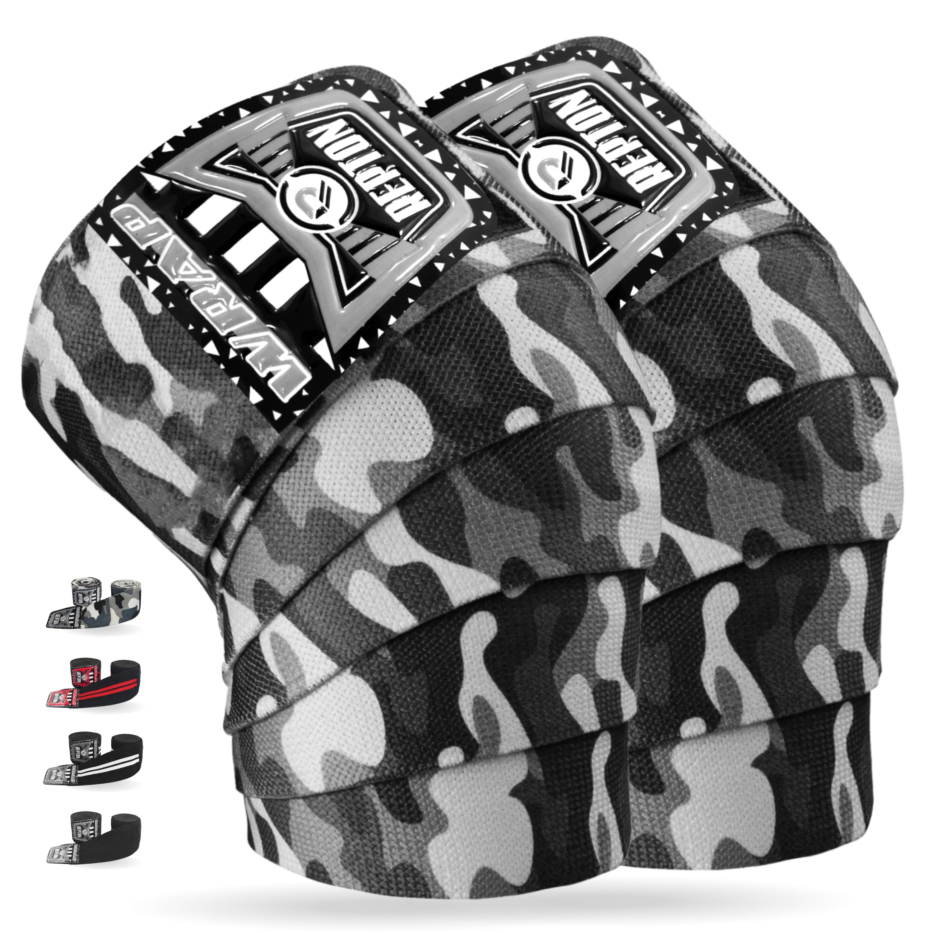 Compression Support Wraps for Powerlifting, Squats & Cross Training Repton Fitness Gear