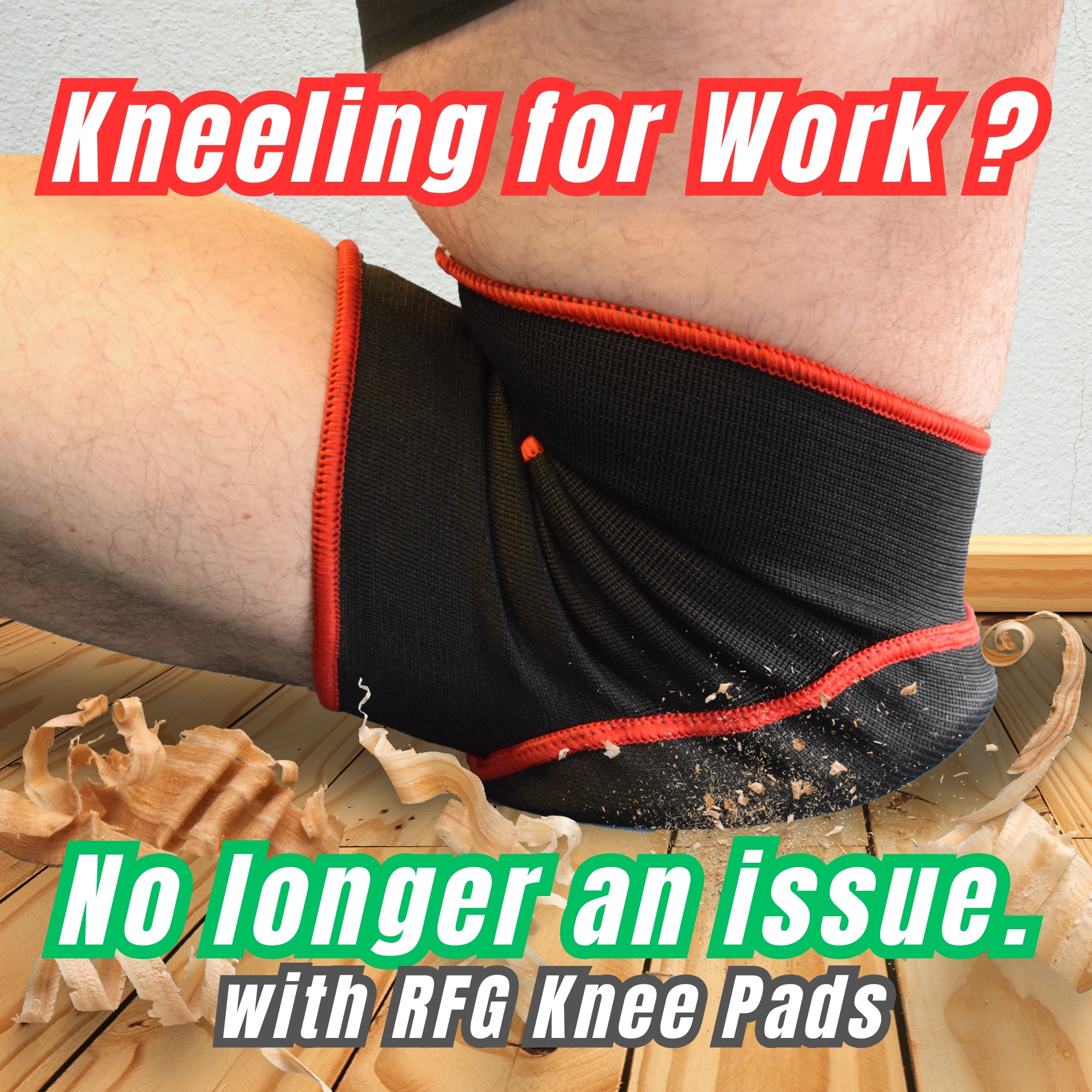 Comfortable Anti-Slip Knee Support for Work, Gardening, & Sports (Men & Women)