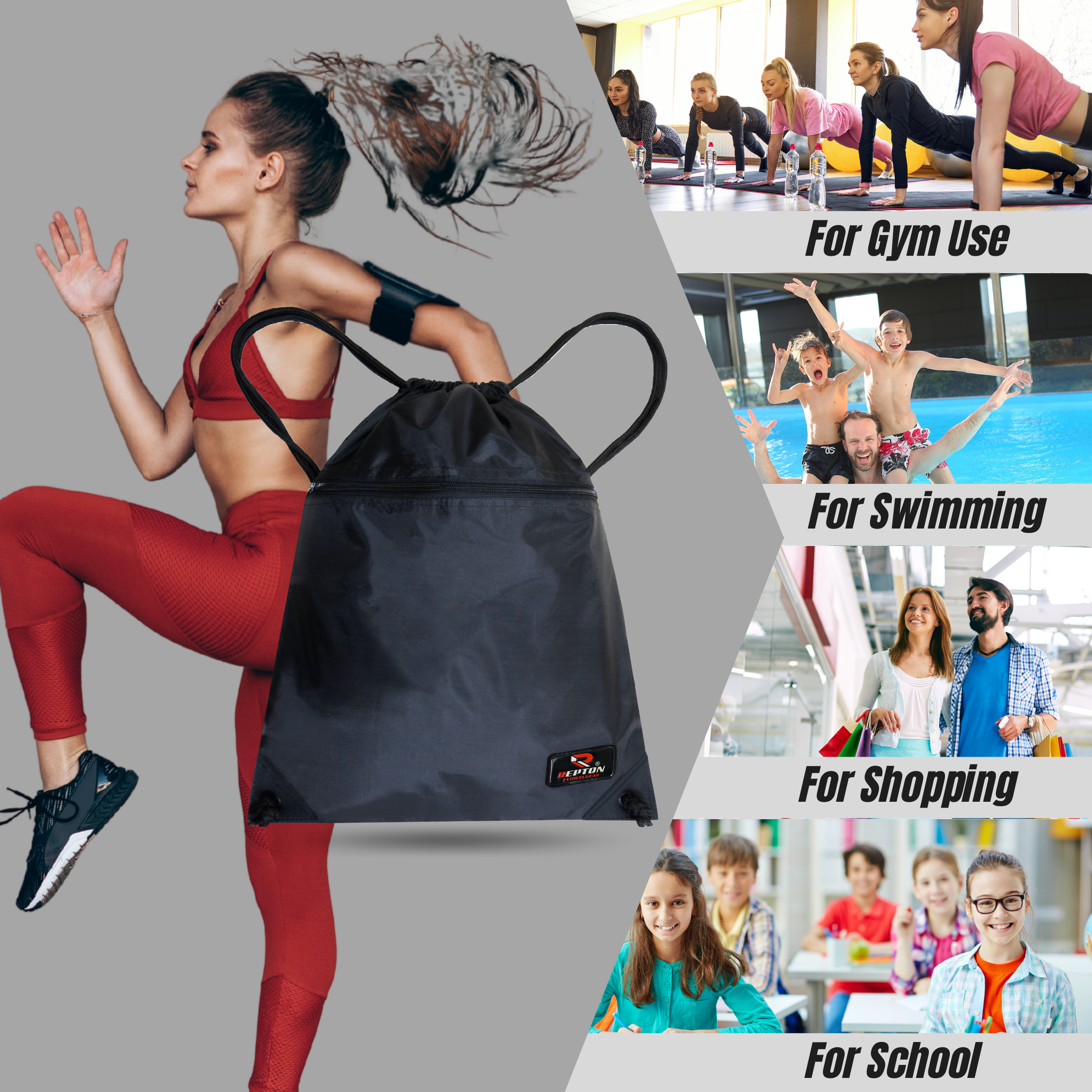 Trainer Travel Bag for Swimming, Gym, School, Beach and Sports Repton Fitness Gear