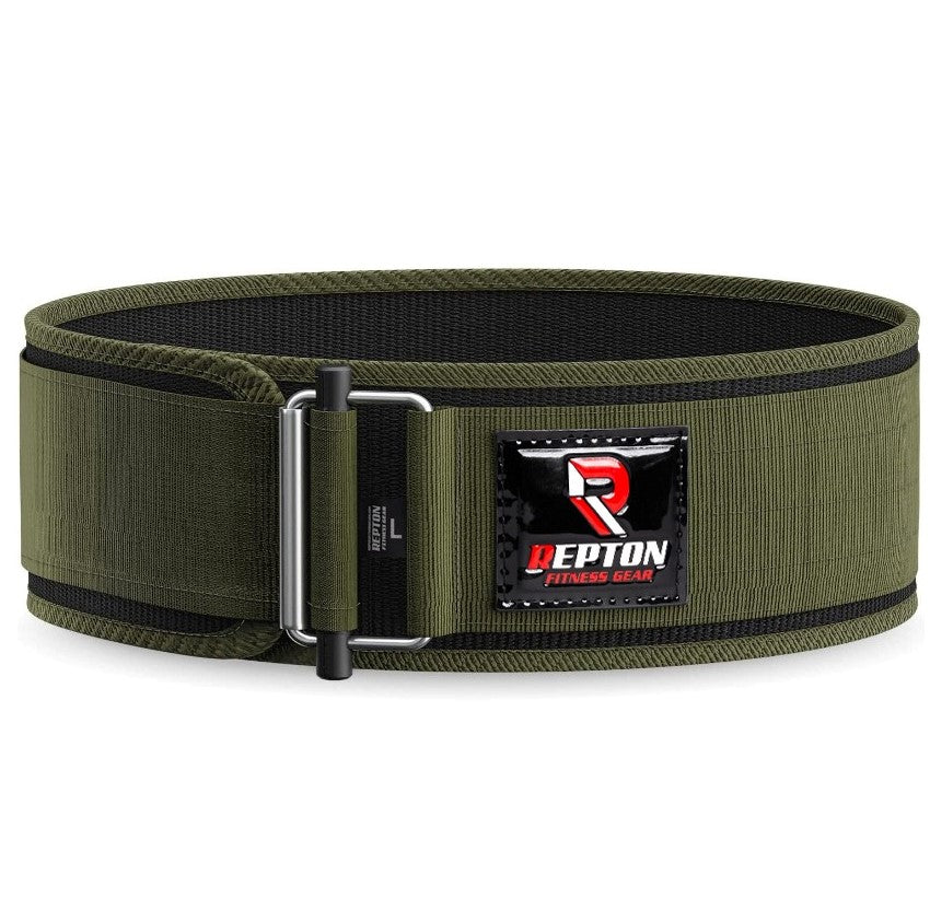 Nylon Self Lock Weightlifting Belt Repton Fitness Gear