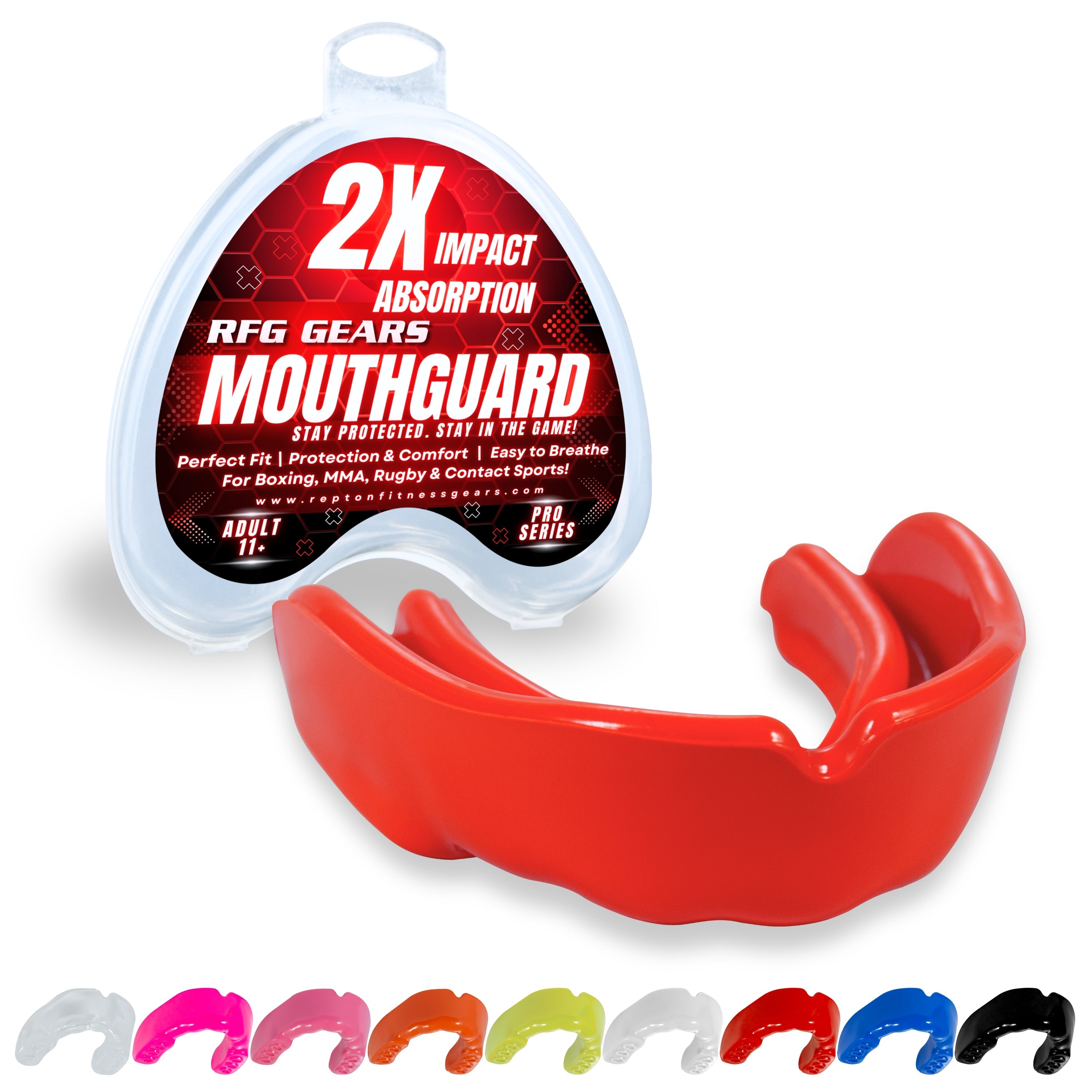 Ideal for Boxing, MMA, Rugby, Karate & Contact Sports Repton Fitness and Boxing Gears