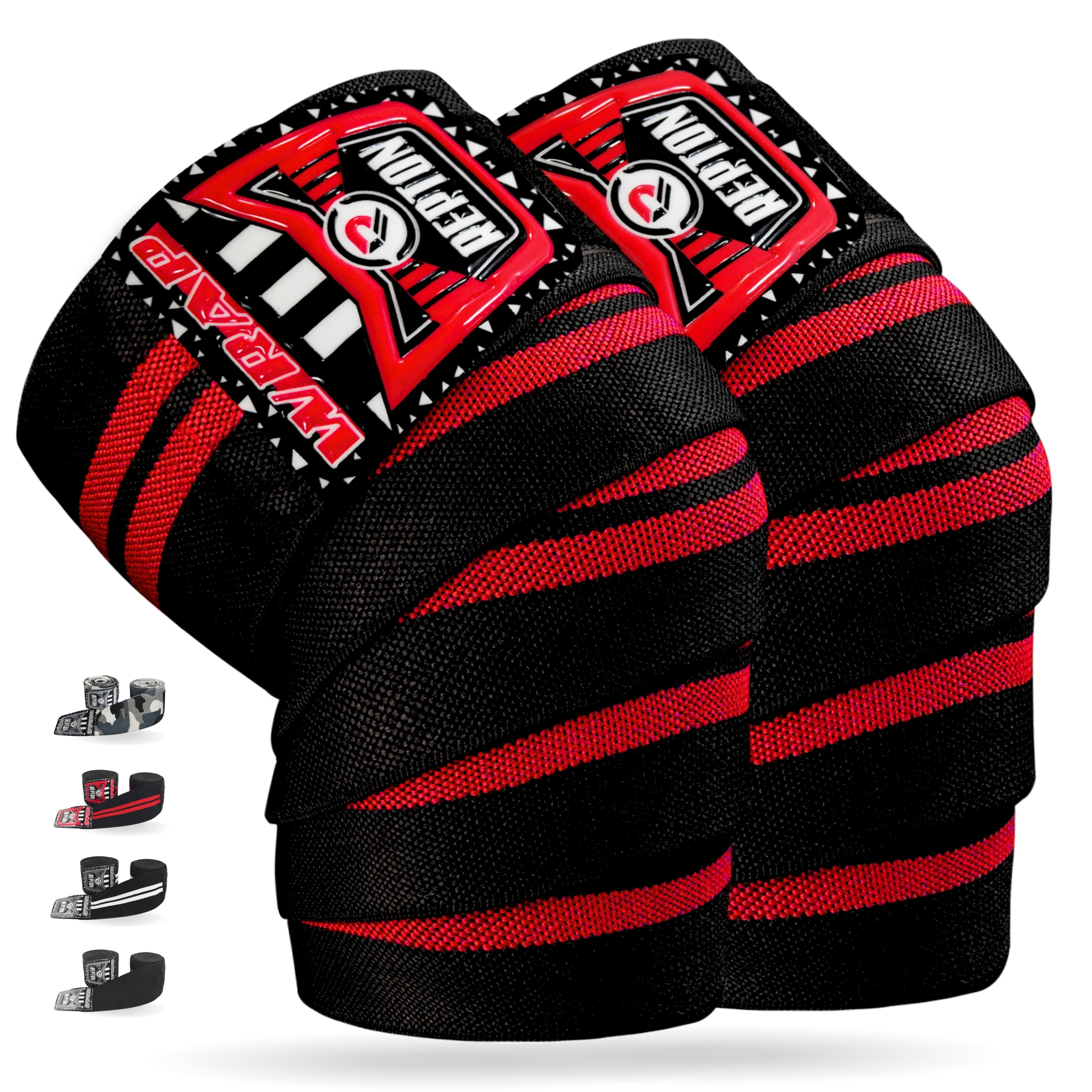 Compression Support Wraps for Powerlifting, Squats & Cross Training Repton Fitness Gear