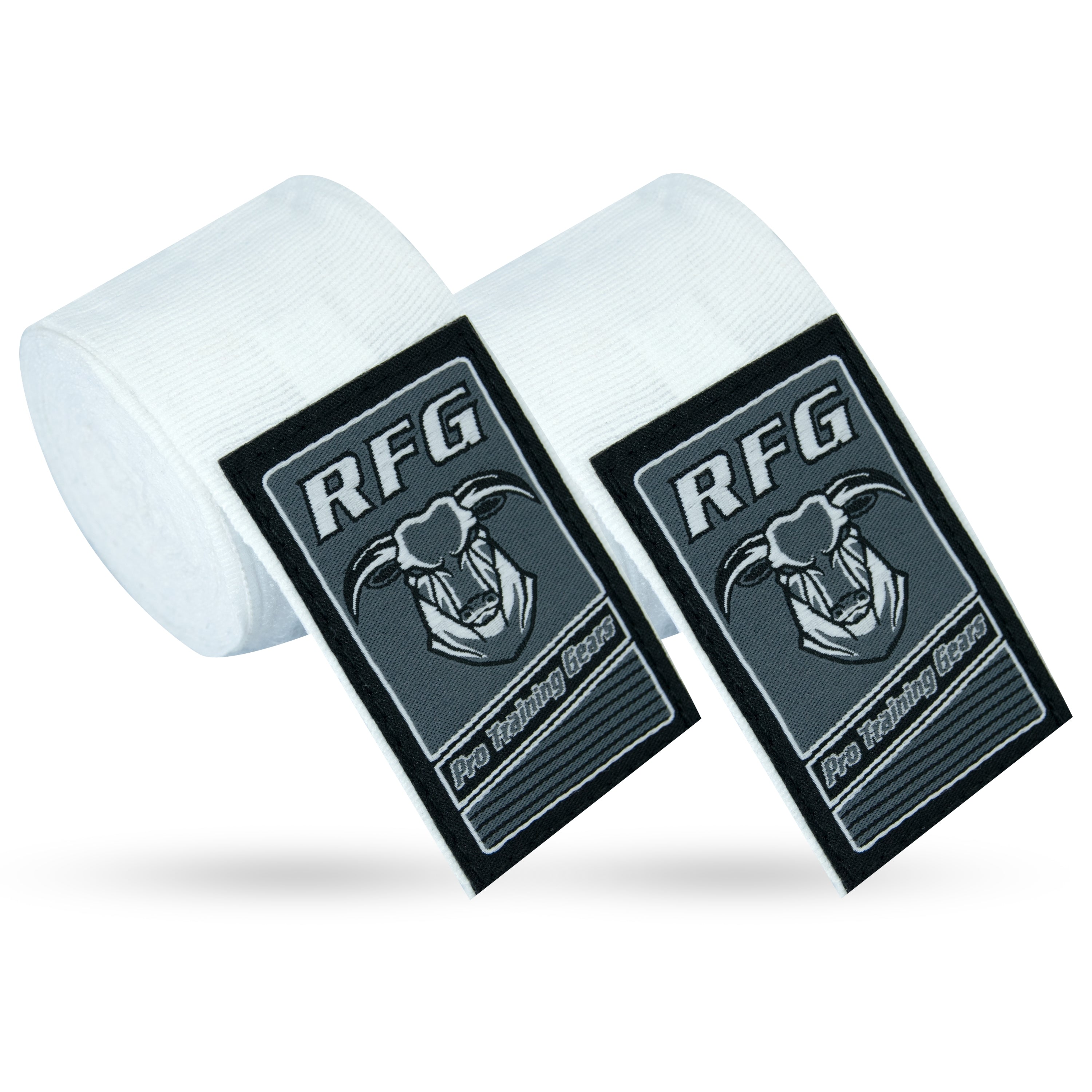 RFG Gears Boxing Hand Wraps – 2.5m, 3.5m, 4.5m Elastic Thumb Loop Bandages for Wrist Protection – Ideal for Muay Thai, MMA, Kickboxing Training Repton Fitness and Boxing Gears