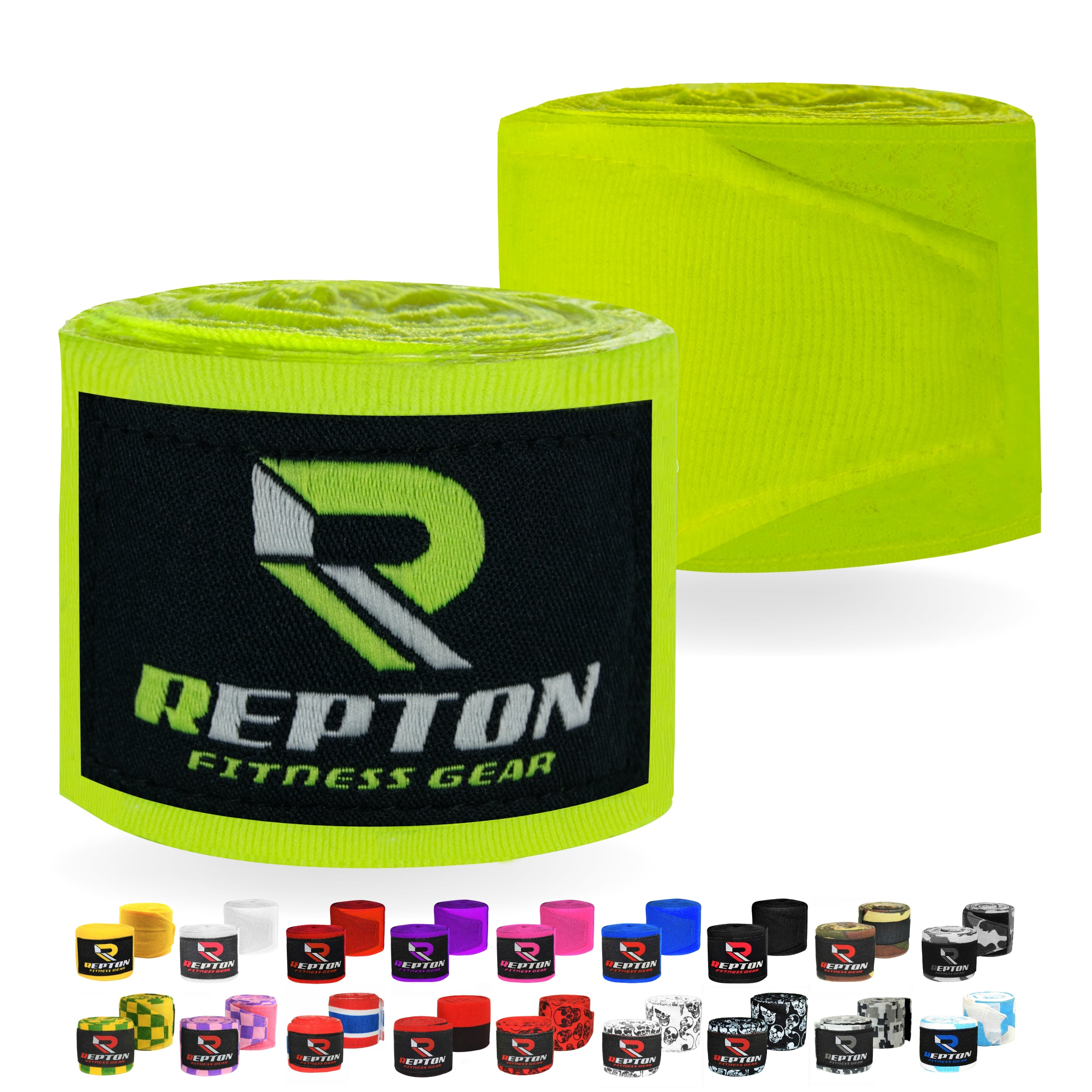 Boxing Hand Wraps for Men- Cotton Hand Gloves with Hook & Loop Strap & Thumb Loop -Elasticated Bandages Wrist Support tape - Great for MMA, Muay Thai, Kickboxing- Unisex Adult Pair