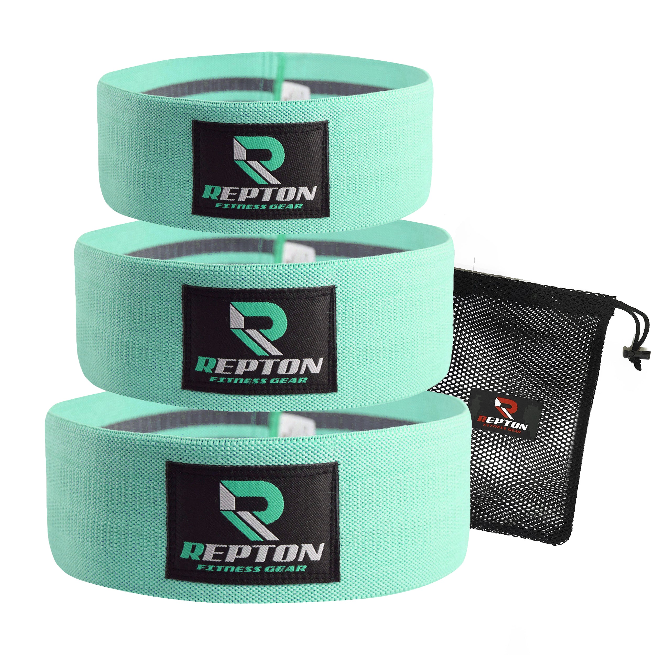 3 Sets Resistance Bands for Glutes, Hips and Legs Exercise Repton Fitness Gear