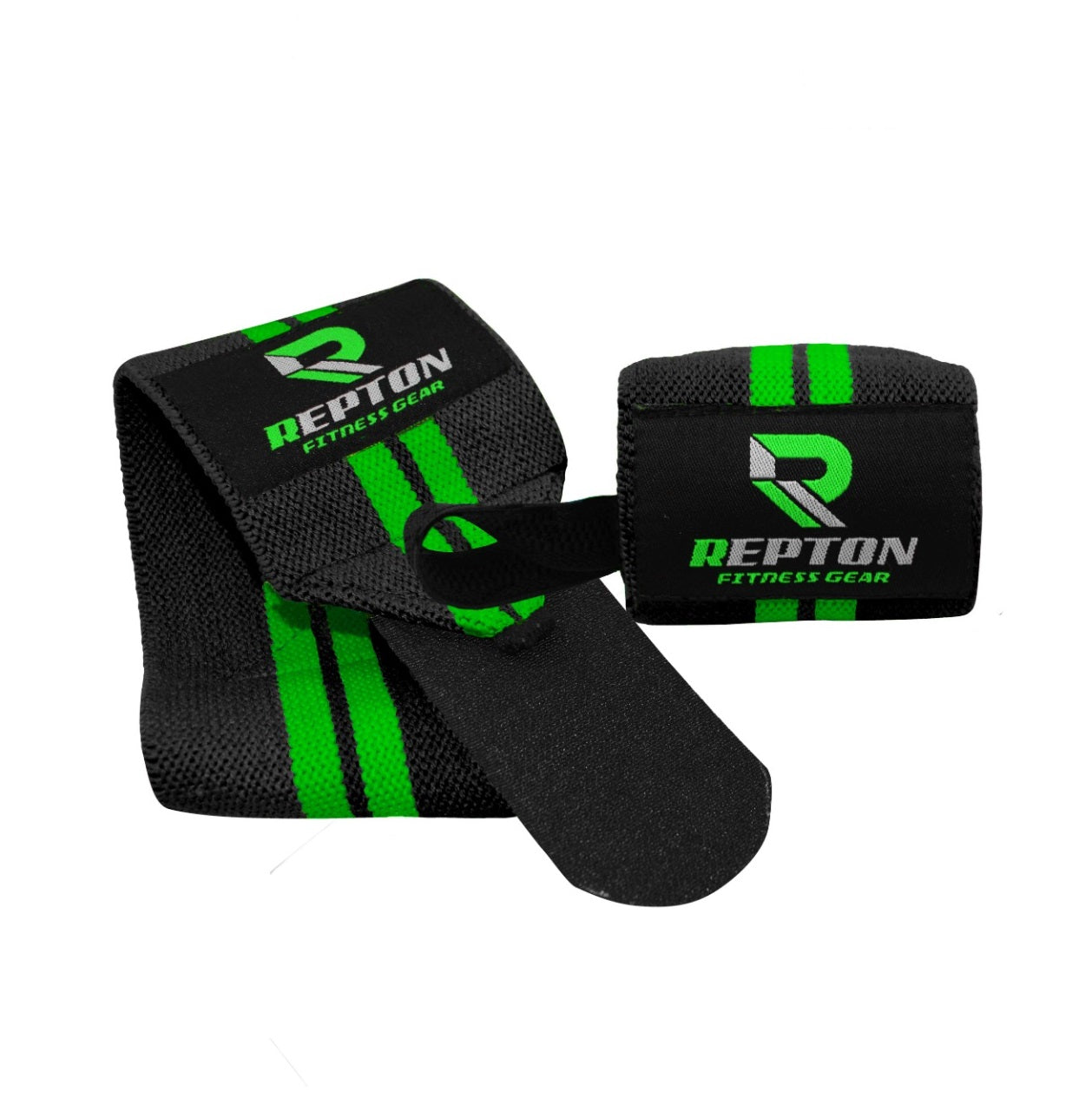 Weight Lifting Wrist Straps Elasticated Gym Wraps strength Grip Support Repton Fitness Gear