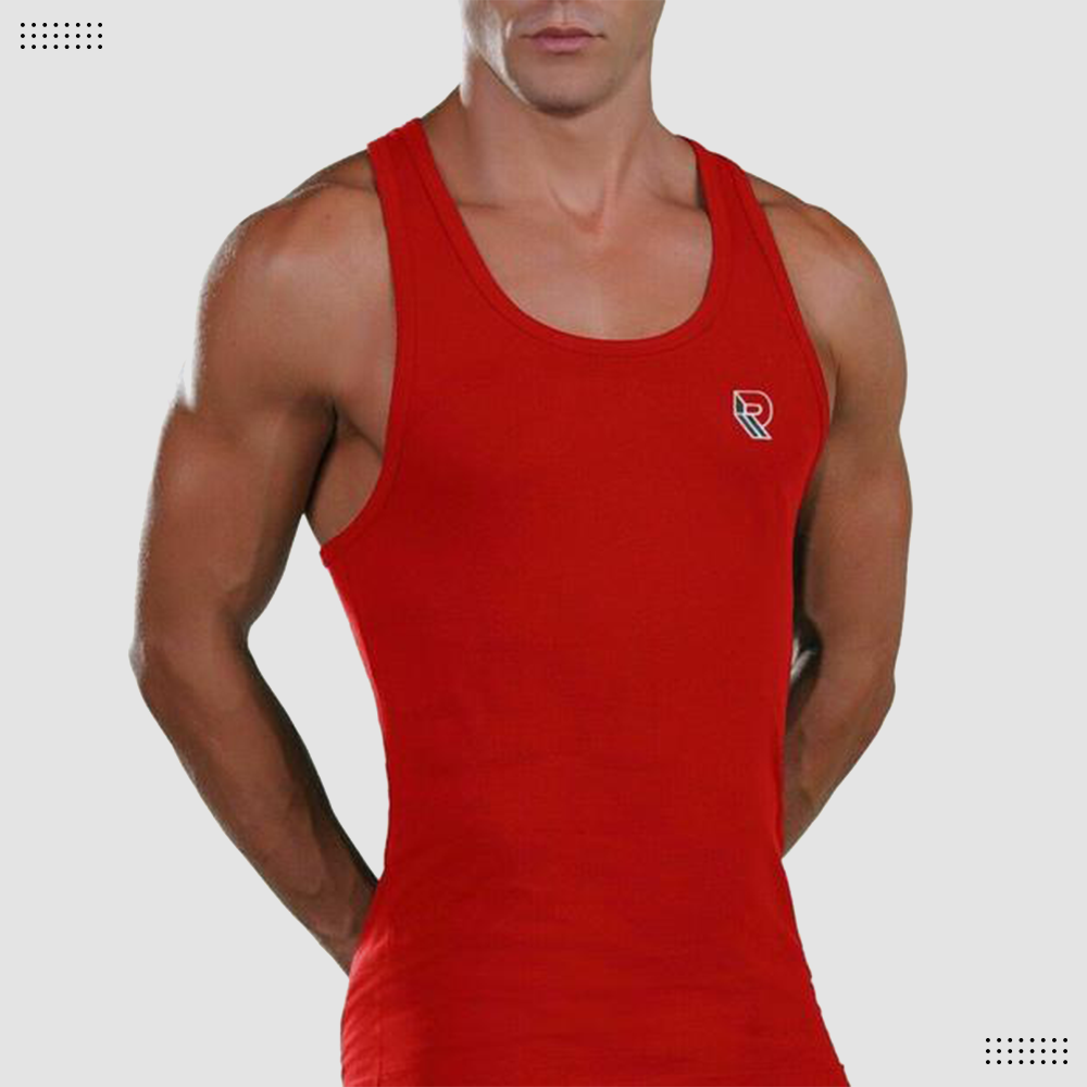 Gym Men's Muscle Sleeveless Tank Top T-Shirt Bodybuilding Sport Gym Vest Fitness Repton Fitness Gear