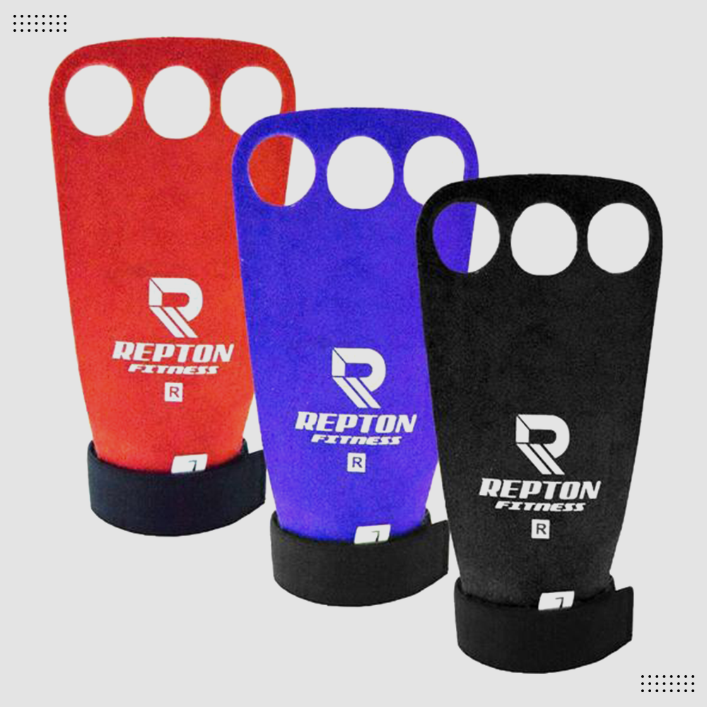 Leather Palm Grips Cross Fit Grips Unisex Repton Fitness Gear