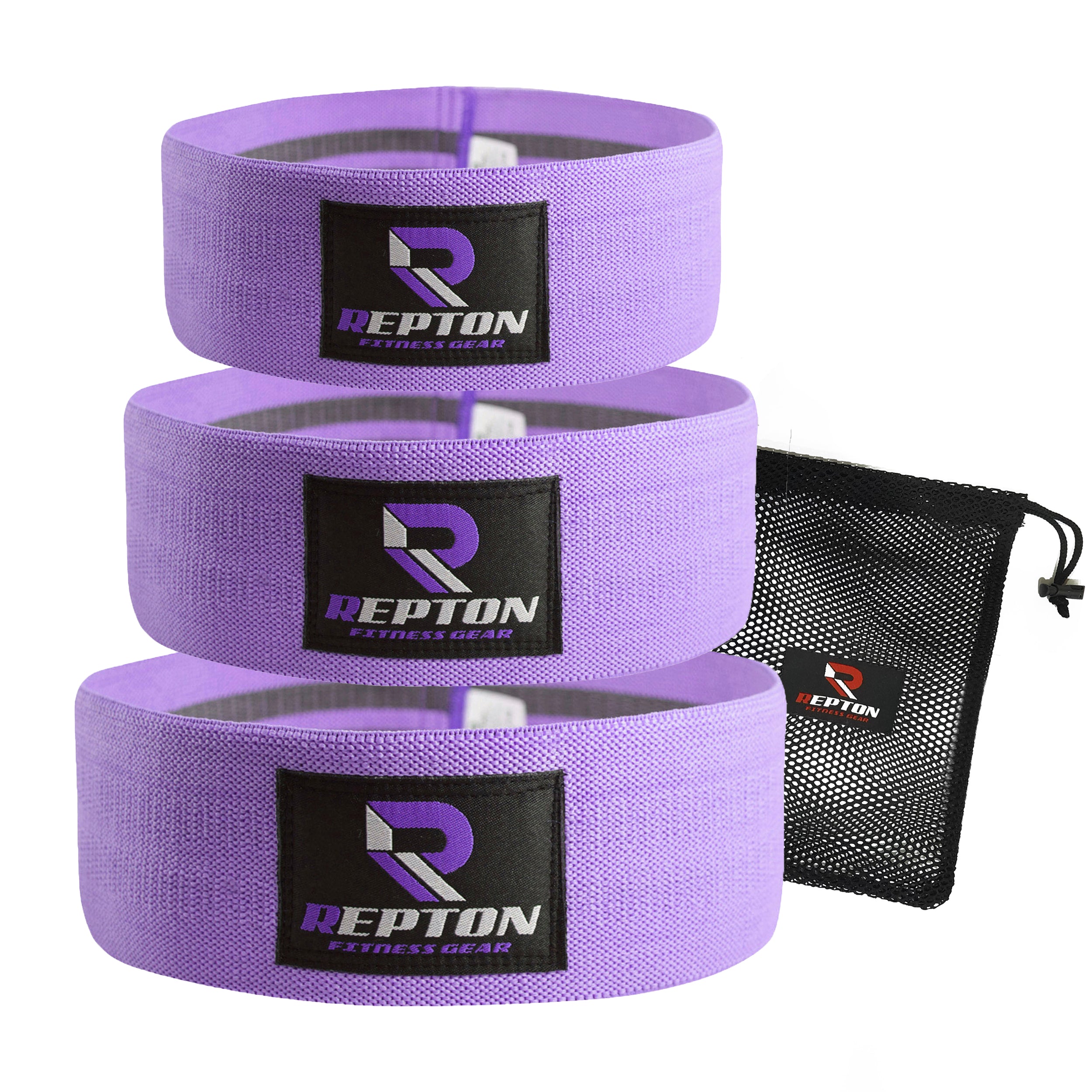 3 Sets Resistance Bands for Glutes, Hips and Legs Exercise Repton Fitness Gear