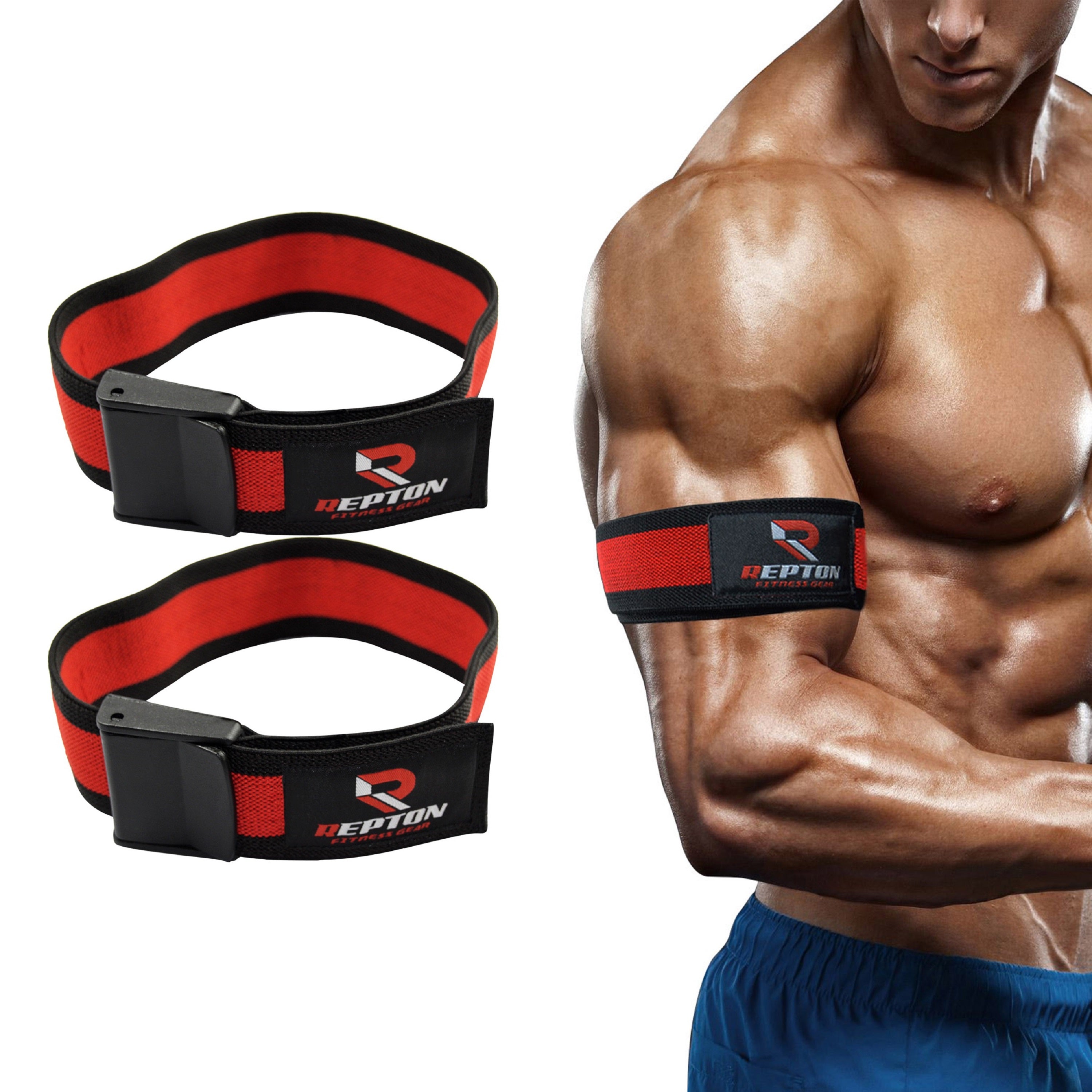 Blood Occlusion Bands Blood Flow Restriction Training wraps for Muscle Exercise Repton Fitness Gear