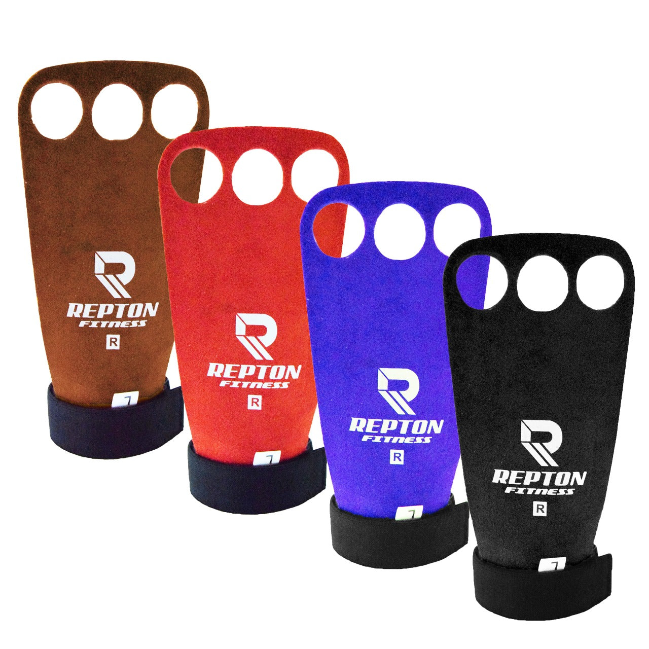 Leather Palm Grips Cross Fit Grips Unisex Repton Fitness Gear