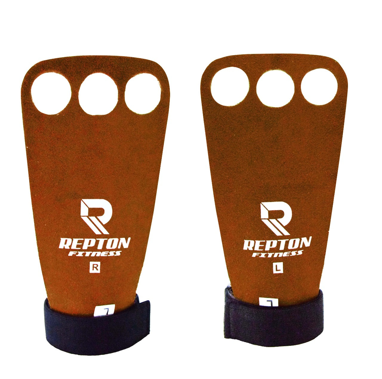 Leather Palm Grips Cross Fit Grips Unisex Repton Fitness Gear