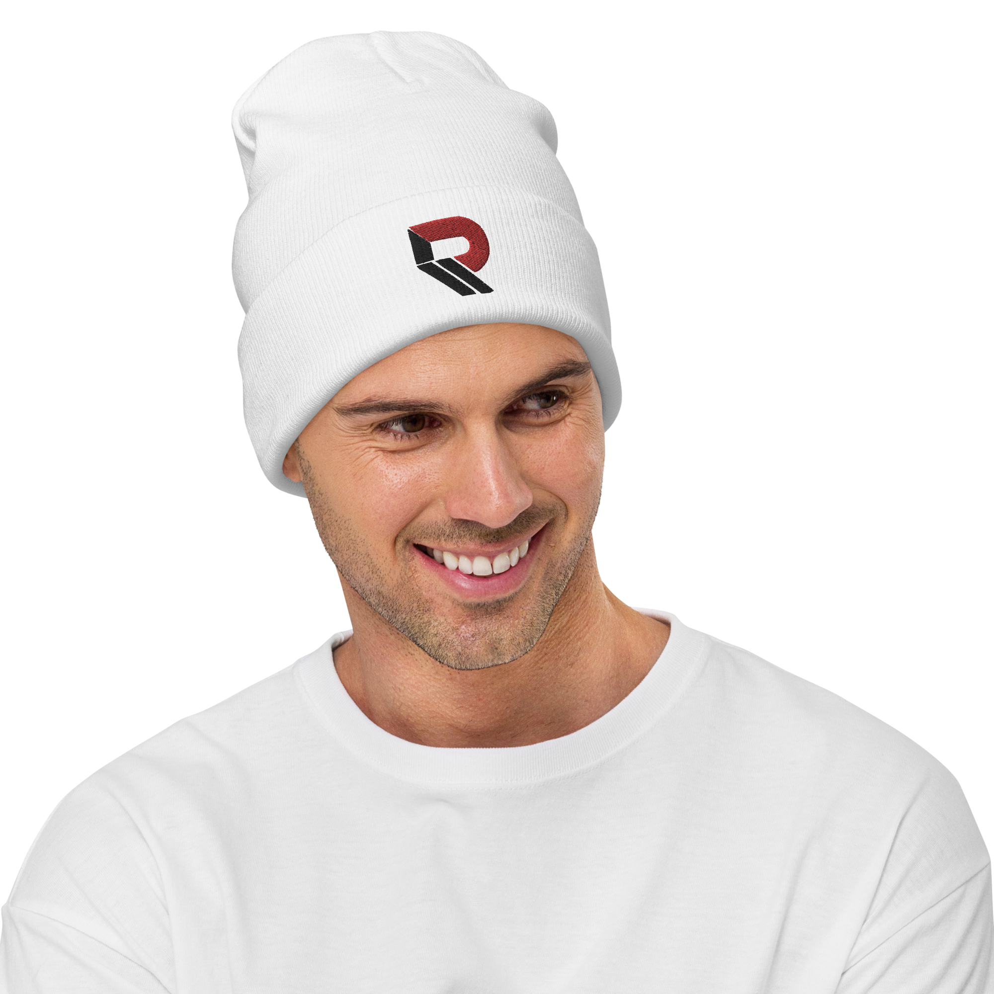 Embroidered Beanie with Repton Embroidery Logo Repton Fitness and Boxing Gears