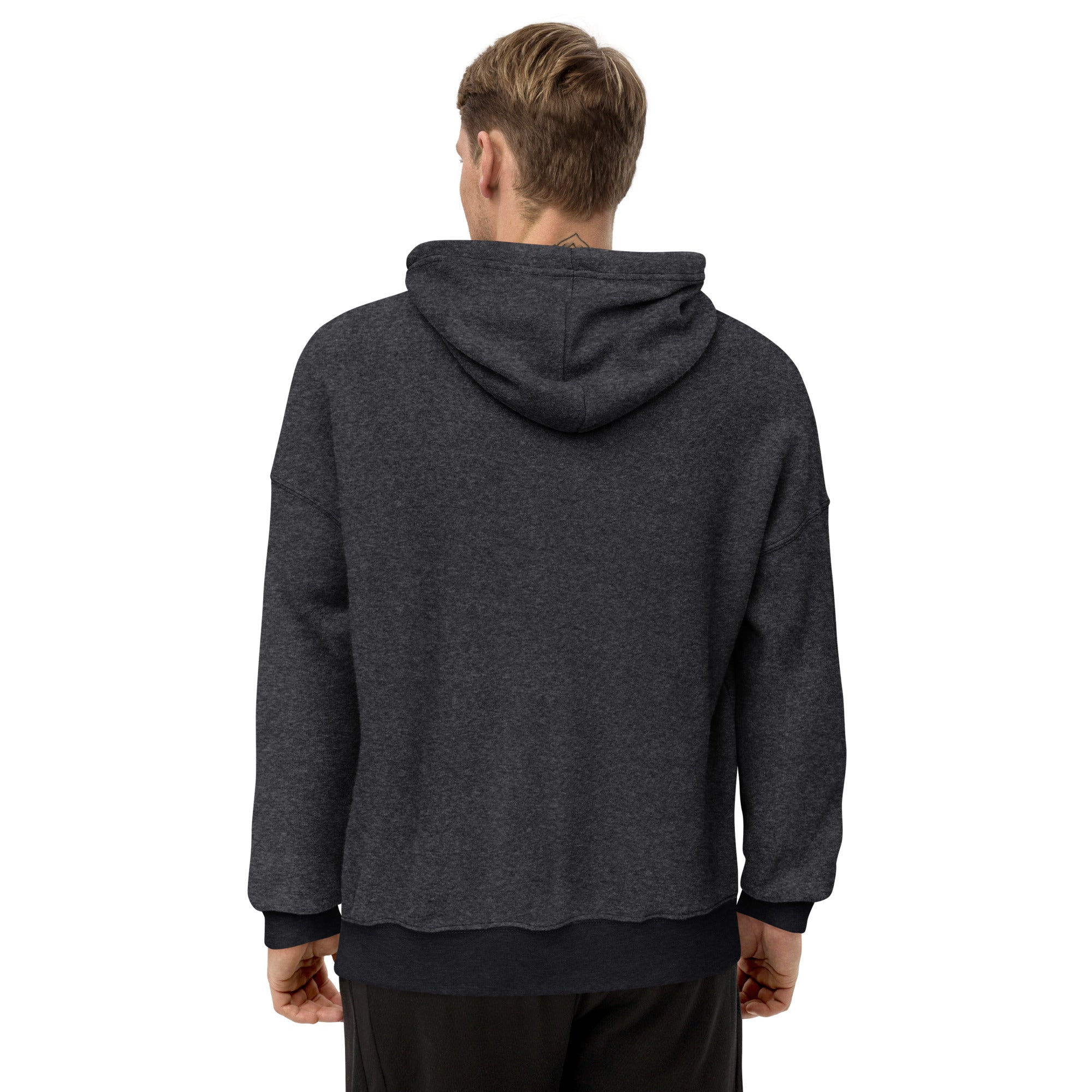 RFG Unisex sueded fleece hoodie Repton Fitness and Boxing Gears